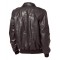 Hatto Bomber- Real Lambskin Leather Jacket in Coat Style