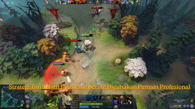Strategi Tim dalam Dota